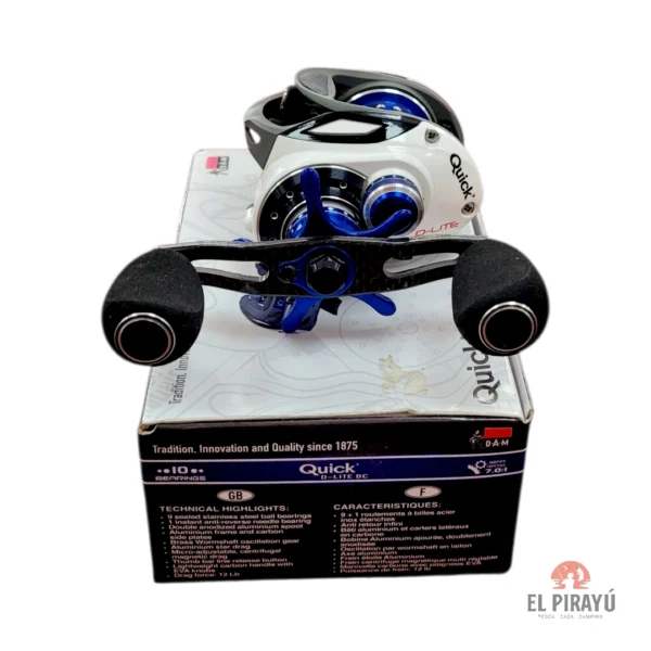 dam_quick_dlite_02 Reel Rotativo DAM Quick D-Lite BC Izquierdo