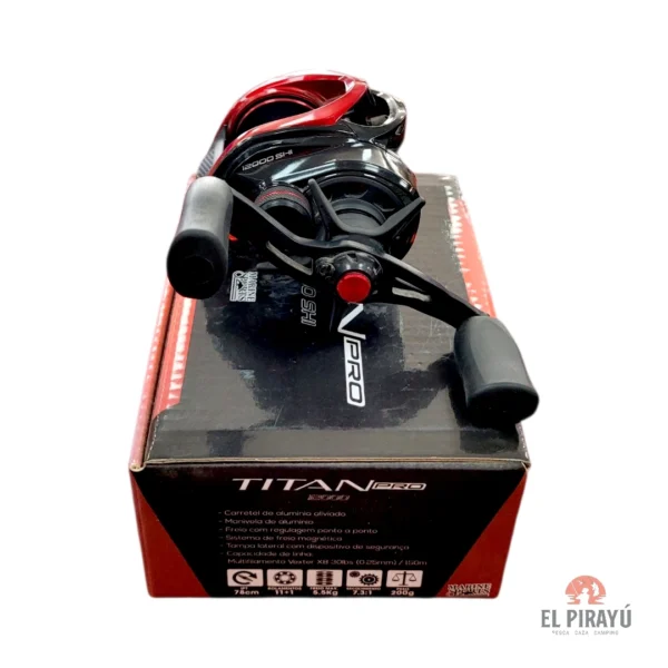 Reel Rotativo Marine Sports Titan Pro 12000 SHI Derecho