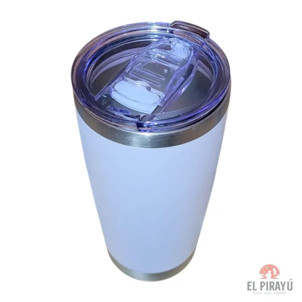 fox_590_blanco_01 Vaso Térmico Fox 590 ml C/Tapa Blanco