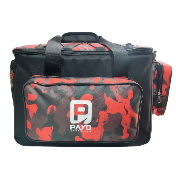 Bolso de pesca Payo Pejerrey Camu Rojo/Negro